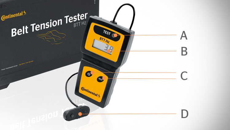 belt tension tester